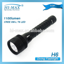 Hi-max DIV08 120 grados de ángulo de haz cree led Vídeo de buceo de buceo de luz